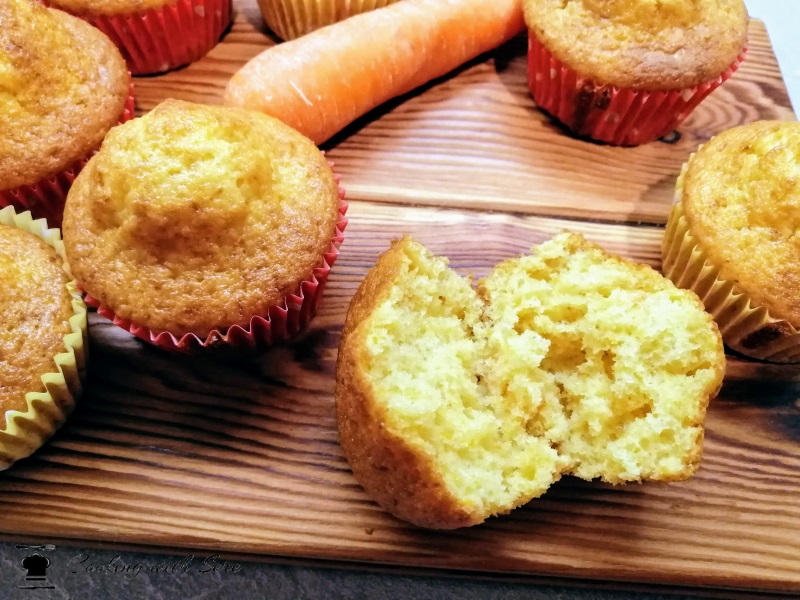 muffin alla carote
