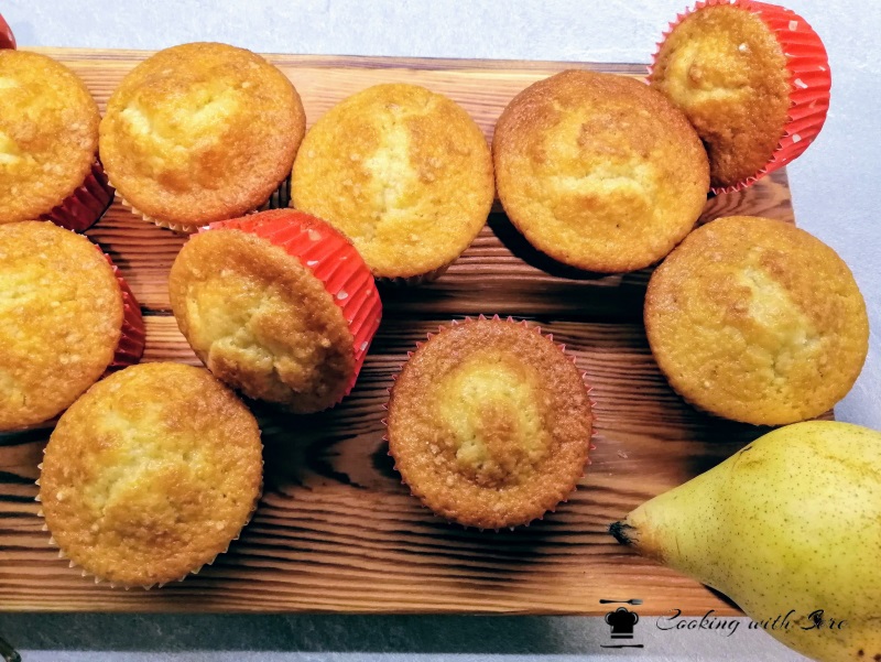 muffin alle pere