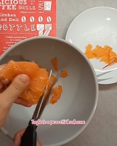 tagliate il salmone
