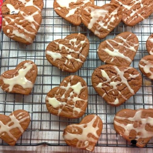 biscotti a forma di cuore per san valentino