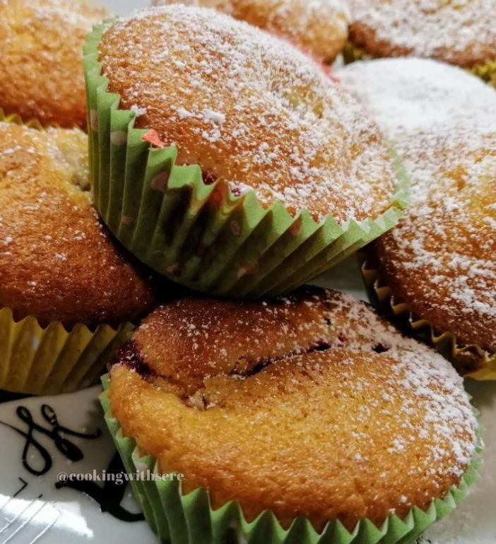 muffin alle fragole