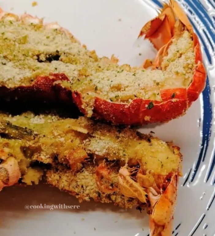 astice gratinato al forno