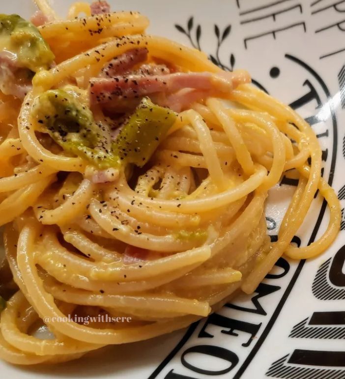 carbonara di asparagi